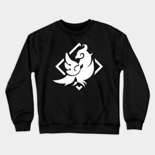 Genshin Impact Mika Emblem - White Crewneck Sweatshirt